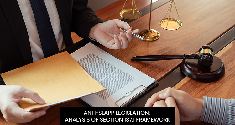 SLAPP (Strategic Lawsuits Against Public Participation) Explained